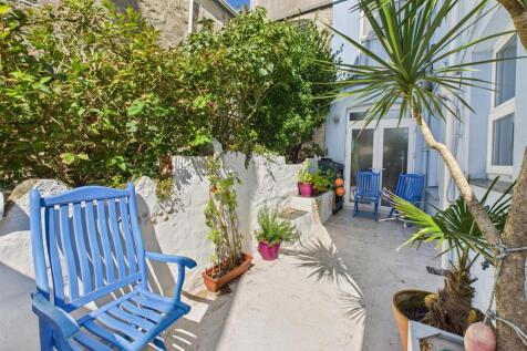 Rear courtyard garden