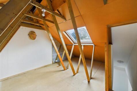 Loft accessed from bedroom 2