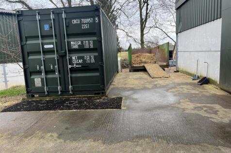 Yard with container