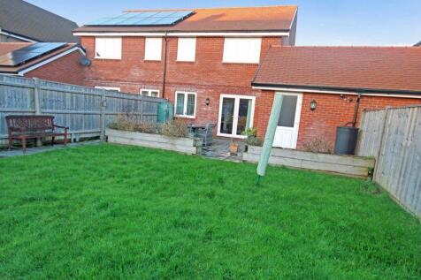 Rear of property
