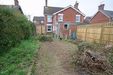 Rear of property