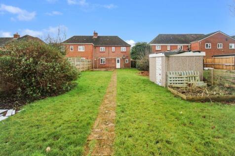Rear of property