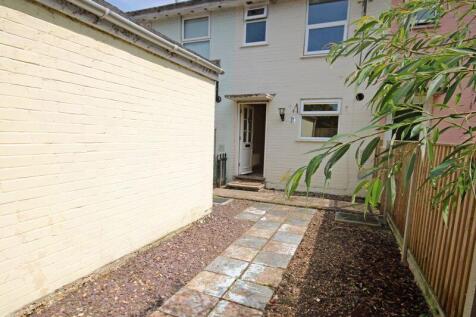 Rear of property