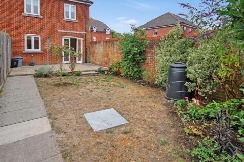 Rear of property