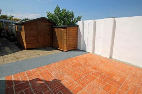 Patio and sheds