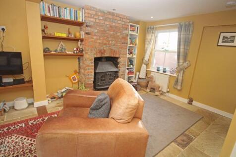 Sitting room with wood burning stove