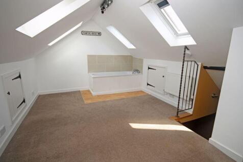 Attic room with bath