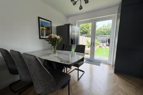 Open Plan Lounge Dining Kitchen Area