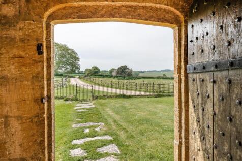 looking out from the front door