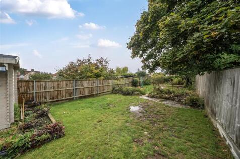 West Facing Rear Garden