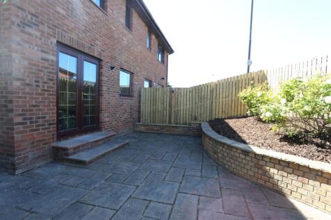 Patio Area of Read Garden with French Doors to Kitchen /Dining Area