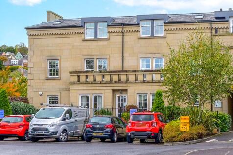 Well-presented entry to secure block of flats
