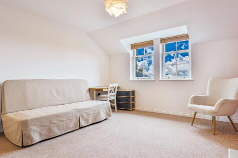 Large Lounge filled with natural light