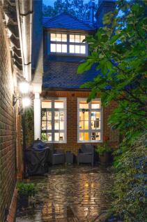 Side Courtyard Dusk