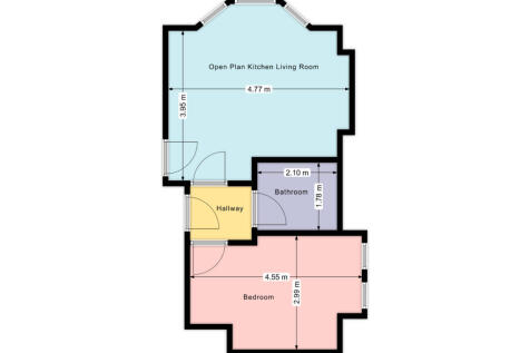 Flat 6  77 Wellington Road