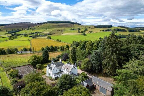 Kilry Lodge Aerial