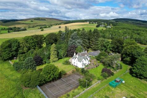 Kilry Lodge Aerial