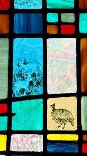 Stained Glass Door