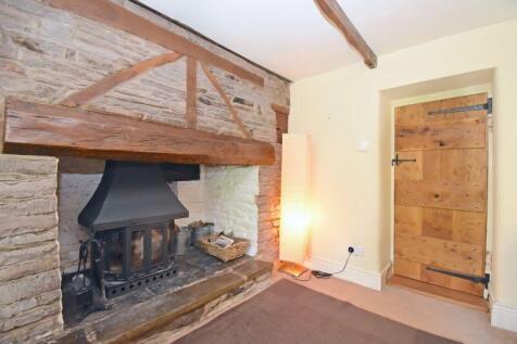 Fireplace in living room