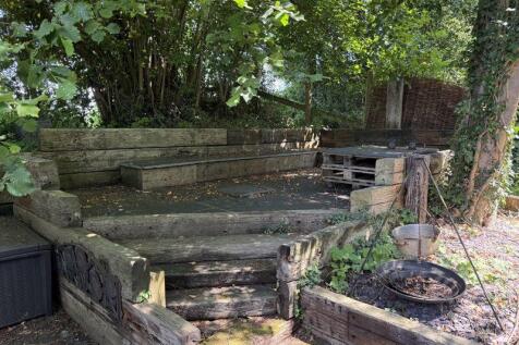 Secluded seating area