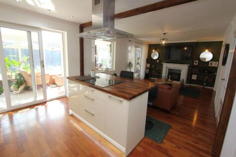 Kitchen Open To Living Space