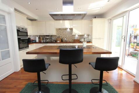 Kitchen Open To Living Space