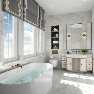 Ensuite Bathroom Cgi