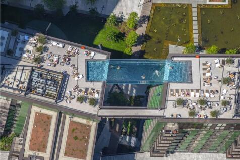 Aerial Sky Pool