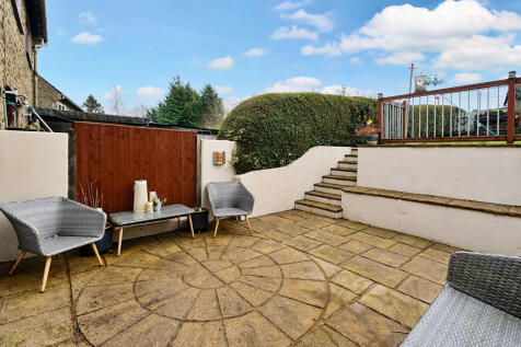 Rear patio