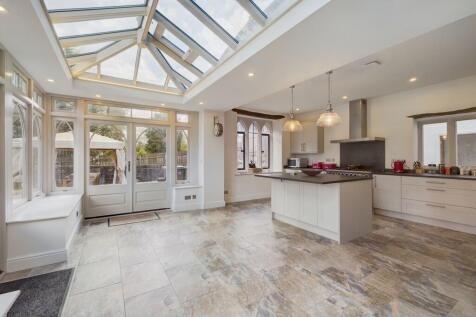 Open plan kitchen...