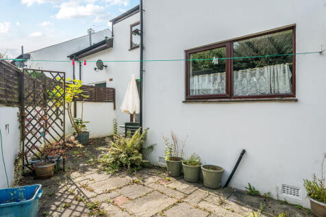 Rear patio