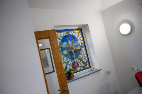 Stained glass Win...