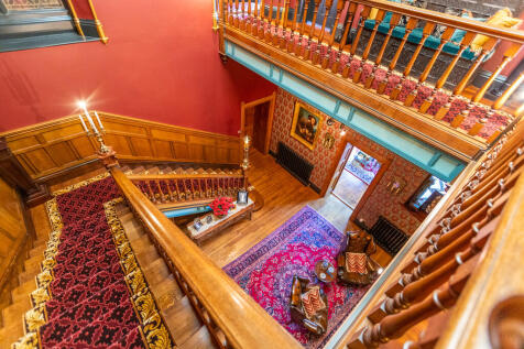 Looking down from...