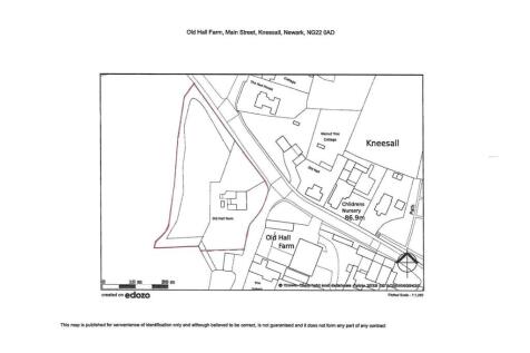 Plan - Old Hall Farmhouse, Eakring Road, KNeesall-