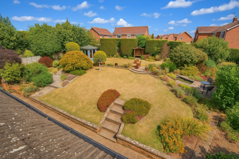 Elevated Rear Garden View