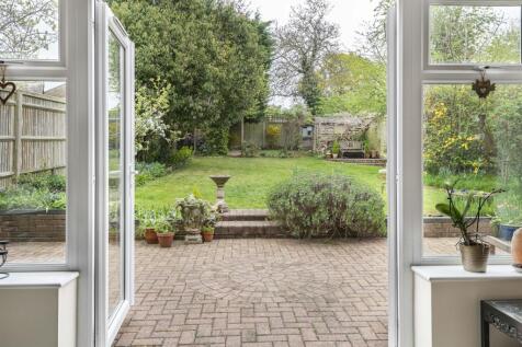 French doors to pati