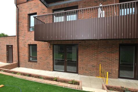 Private patio are