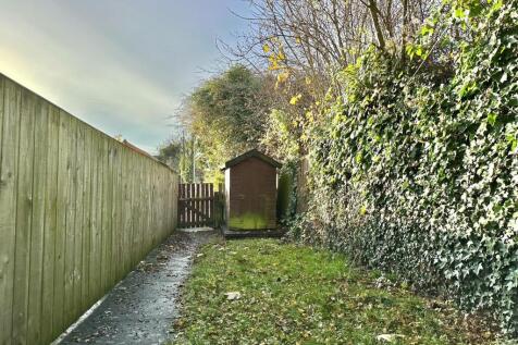 Rear Garden - Stock Photo