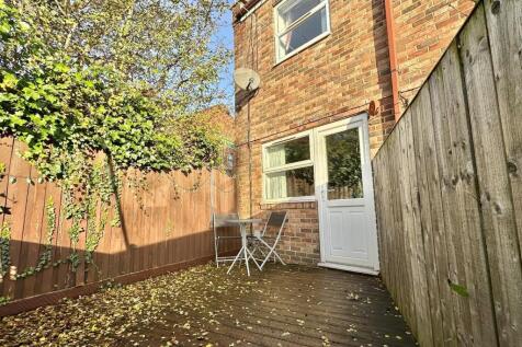 Rear Garden - Stock Photo