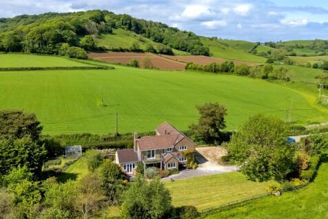 Ariel shot of property