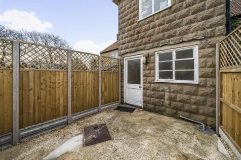 Rear courtyard