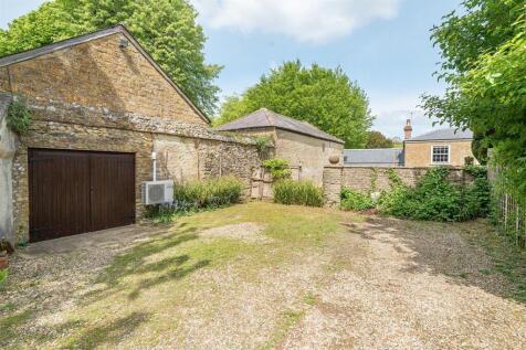 Parking and outbuilding