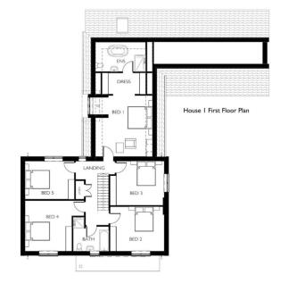 Proposed House 1 First Floor