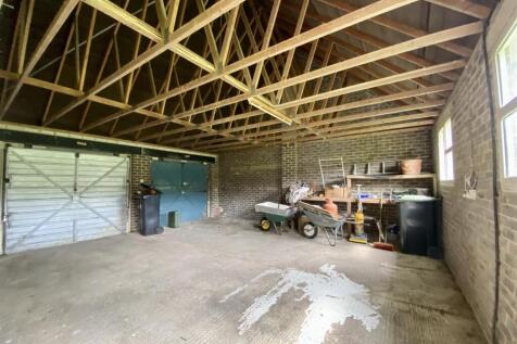 Inside of garage