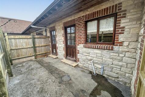 Rear patio
