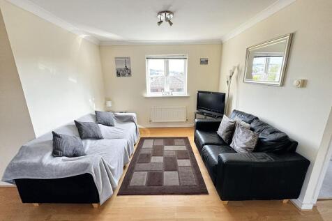 Open planned living and dining room
