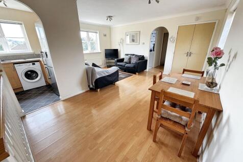 Open planned living and dining room