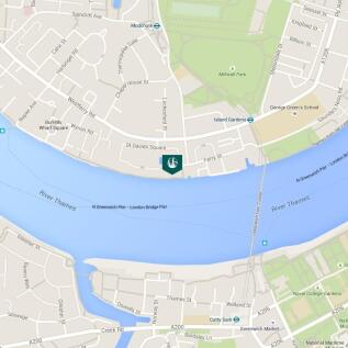 Map - Hamilton House