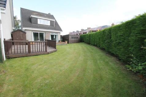 Rear of property