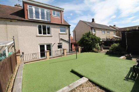 Rear of property